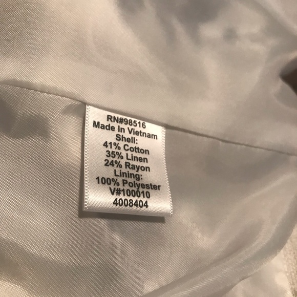 Coldwater Creek short sleeve blazer size petite 8 - Picture 5 of 5